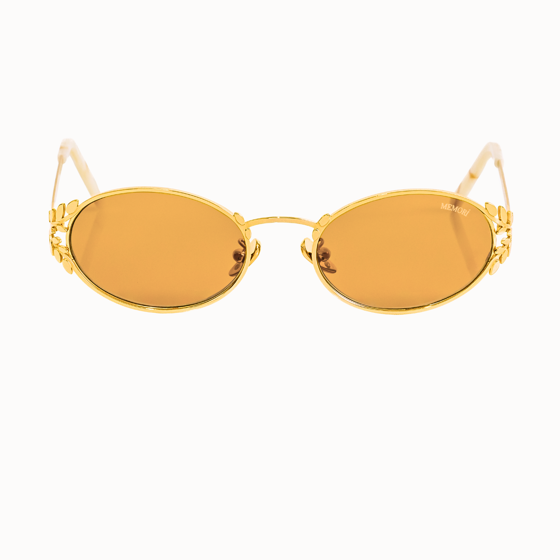 golden goggles Laurel Oval Sunglasses in Gold, Golden Lens – MEMORÍ EYEWEAR