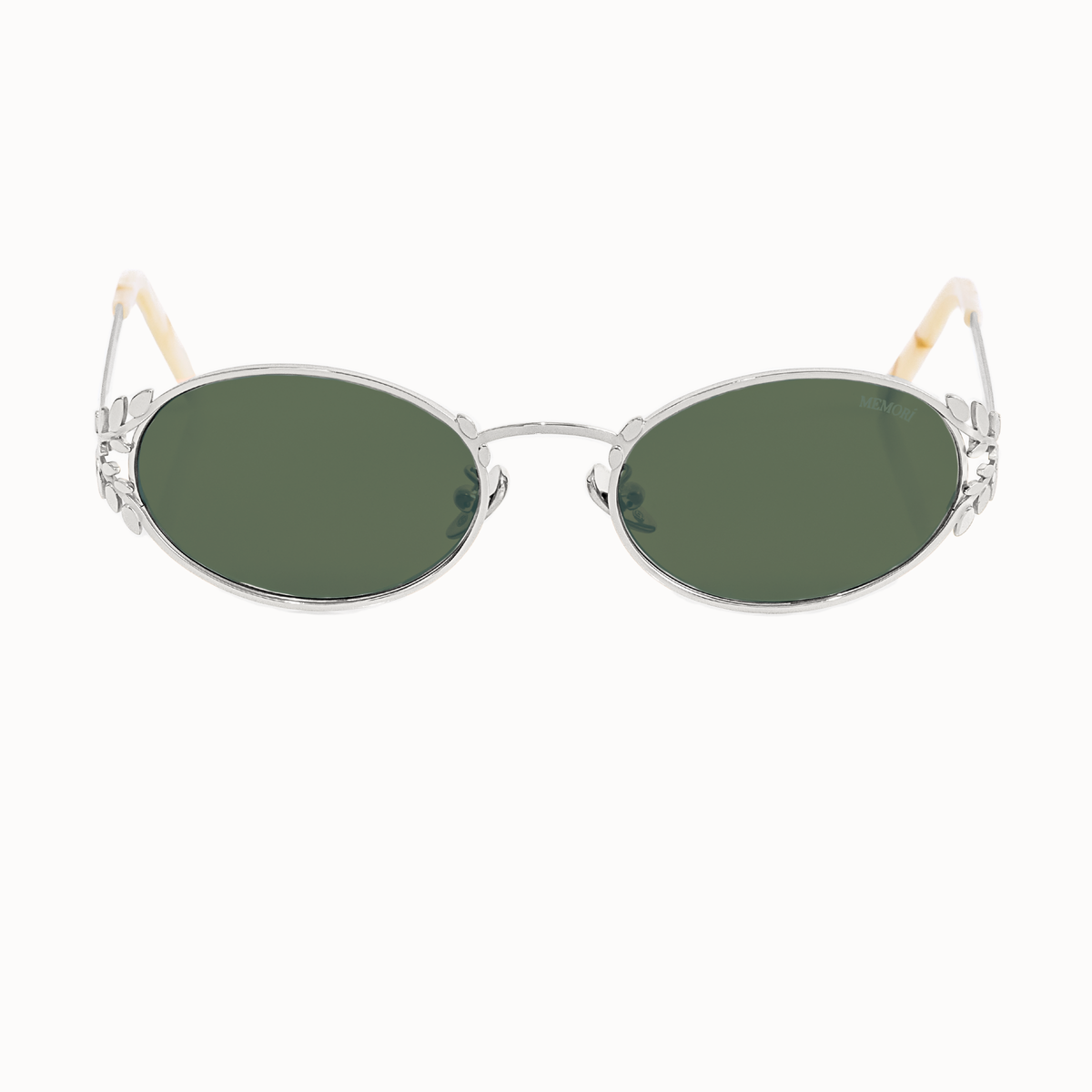 Laurel_oval_sunglasses_in_gree  display picture 3
