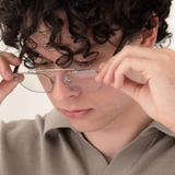 Balaustra Aviator Optical Frame in Silver + Tortoise