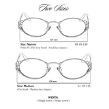 Laurel Oval Sunglasses in Gold, Warm Brown Lens