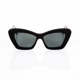 acetate cate eye sunglasses size small, front view product image