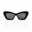 acetate cate eye sunglasses size small, front view product image