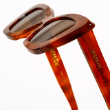 Small size cat eye sunglasses tortoise shell best sunglasses for petite faces and small faces macro view